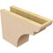 Ekena Millwork 4in. W x 8in. H x 12in. L Yorktown Woodgrain TimberThane Rafter Tail, Primed Tan RFTUR04X08X12YORRCPR - alternate 4